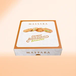 Crunchy Sesame Cookies Sugar Free 200 gr