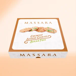 Crunchy Sesame Cookies Sugar Free 400 gr