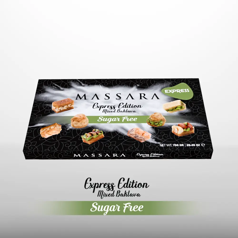 Express Edition Mixed Baklava Sugar Free 750g
